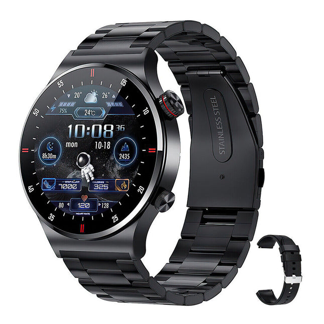 2023 Bluetooth Call Smart Watch Men Full Touch Screen Sports Watch fitbit