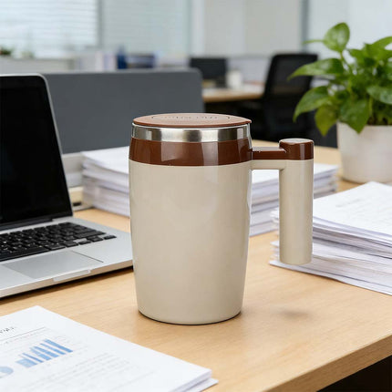 380ML USB Rechargeable Magnetic Self-Stirring Mug - Automatic Stirring Coffee Cup