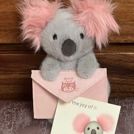 Valentine's Day Series Koala Plush Toy with Message Card
