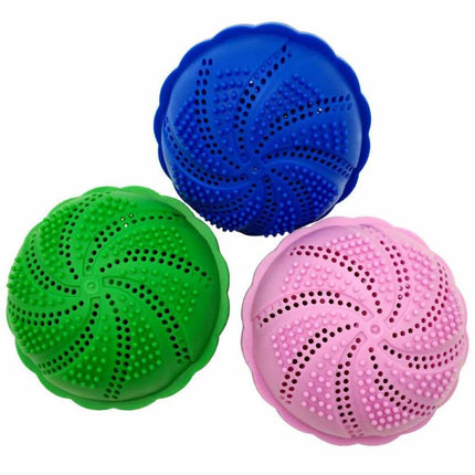 2X Laundry Ball Eco-Friendly Plastic Laundry Ball Anion Molecules Cleaning Ball