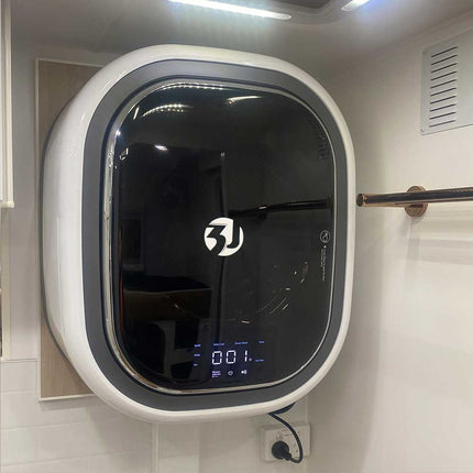 2.5kg Touch Screen Wall-Mounted Washing Machine for RV & Caravan
