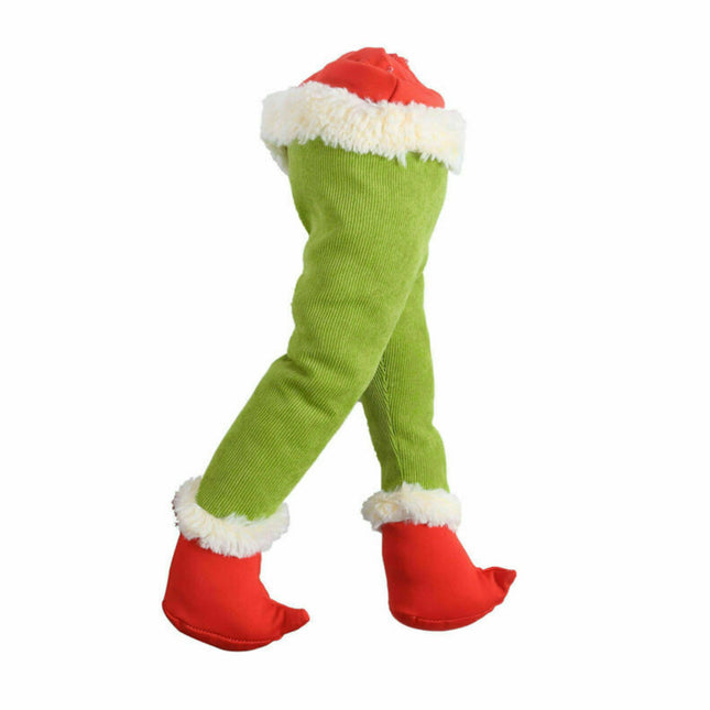 Christmas Plush Doll How The Grinch Stole Legs Hands Xmas Tree Wreath Party