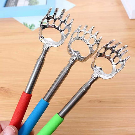 Extendable Bear Claw Scratch Massage Extend Portable Back Scratcher Telescopic