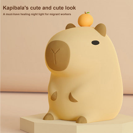 Creative Cute Capybara Night Light for Kids, Adorable Animal LED Night Lamp