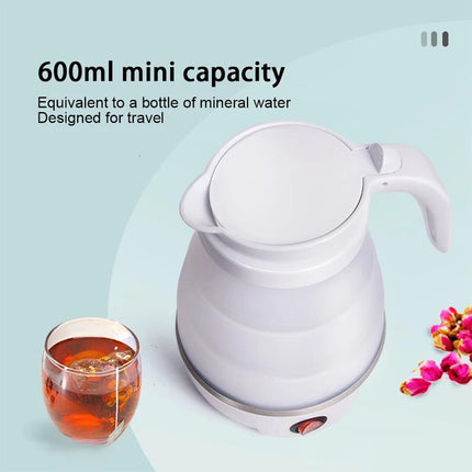 Foldable Electric Kettle, 220V Silicone Electric Water Boiler Portable Au Plug