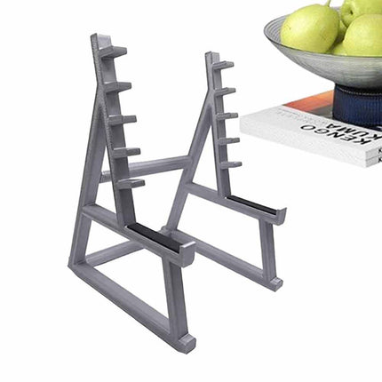 Funny Barbell Rack Pen Holder Gym Theme Desk Pen Organizer Squat Rack Pen-Holder