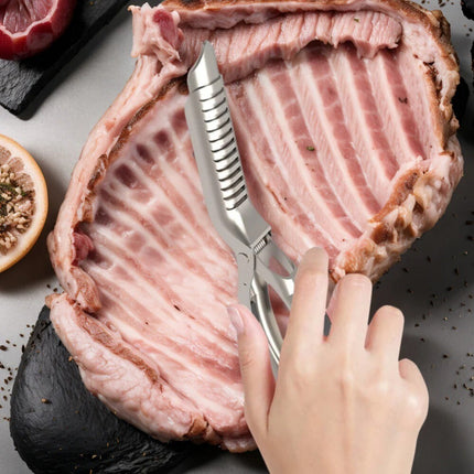 BBQ Rib Membrane Remover Tool Beef Pork Meat Peeler for Kitchen Use