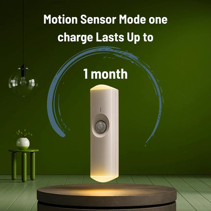 Magnetic RGB LED Night Light Smart Motion Sensor & USB Rechargeable Ambient Lamp