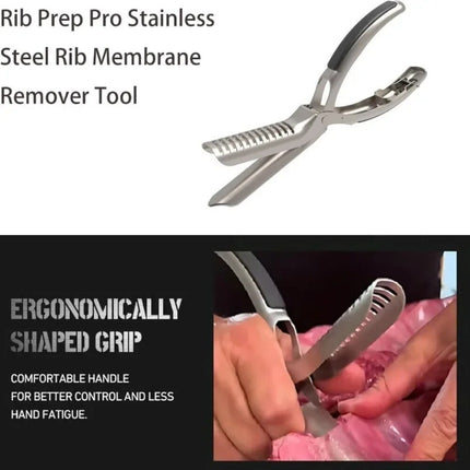 BBQ Rib Membrane Remover Tool Beef Pork Meat Peeler for Kitchen Use