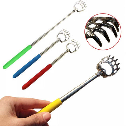 Extendable Bear Claw Scratch Massage Extend Portable Back Scratcher Telescopic