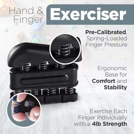 4pcs 3LB 7LB 11LB 14LB Finger Strengthener Finger Exerciser for Forearm and Hand