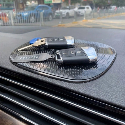 Anti Slip Dashboard Mat Dash Pad Phone GPS Keys Coin Holder Sticky Rubber Car