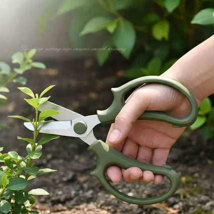Stainless Steel Floral Pruning Shears, Garden Scissors for Potted Plants & Flowers