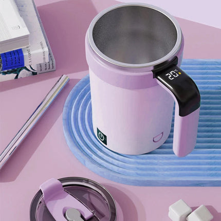 Automatic Magnetic Stirring Cup Rechargeable Stainless Steel Self Mixing Coffee Mug