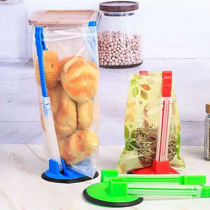 3x Baggy Rack Holder For Food Prep Bag Freezer Bag Ziplock Bag Holder Stand