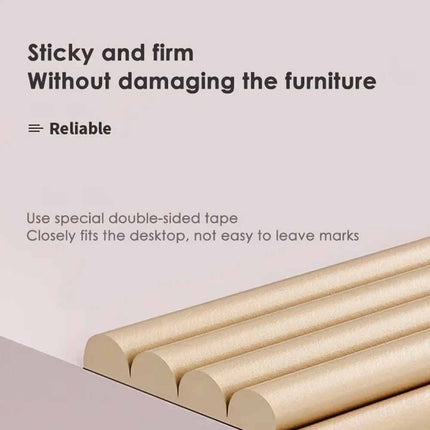 2M Baby Safety Foam Bumper Strip, Table Desk Edge & Corner Protector Guard