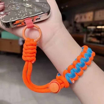 Handwoven Adjustable Wrist Strap Universal Phone Lanyard for Outdoor Sports