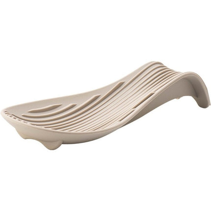 1pcs Random Silicone Spoon Holder Heat Resistant Kitchen Spoon Rest Utensil Holder