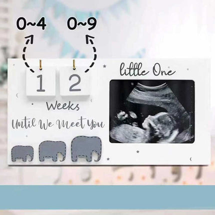 Scanning ultrasonic photo frame - a thoughtful pregnancy gift for expectant mothers, an ideal choice for showcasing precious memories