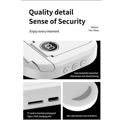 5.3 Bluetooth Sleep Speaker Bone Conduction Noise Reduction TF Card Supported