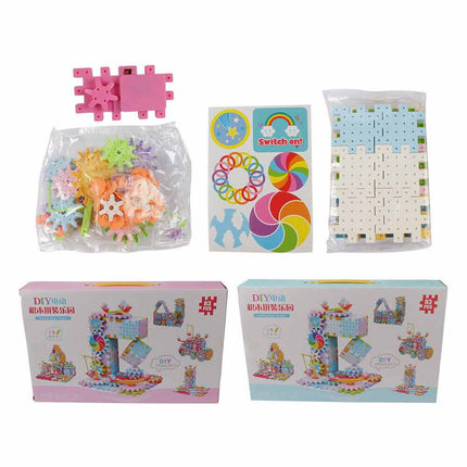 Electric Gear Building Block Toys gift for Kids