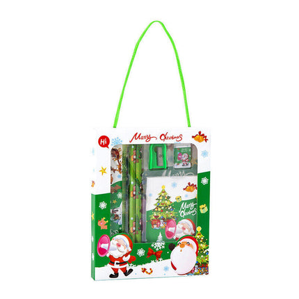 Christmas Stationery Gift Kit Pencil Set For Primary School Children Drawing Xmas Gift