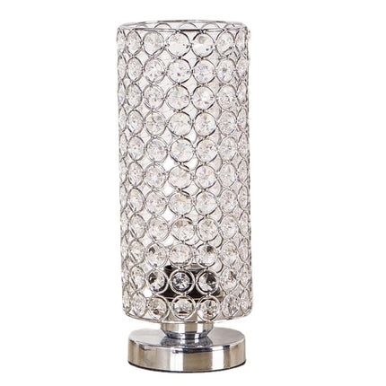 Crystal Bedroom Nightstand Light Bedside Table Lamp Home Decor Desktop Lamp