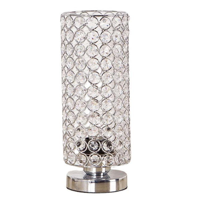Crystal Bedroom Nightstand Light Bedside Table Lamp Home Decor Desktop Lamp