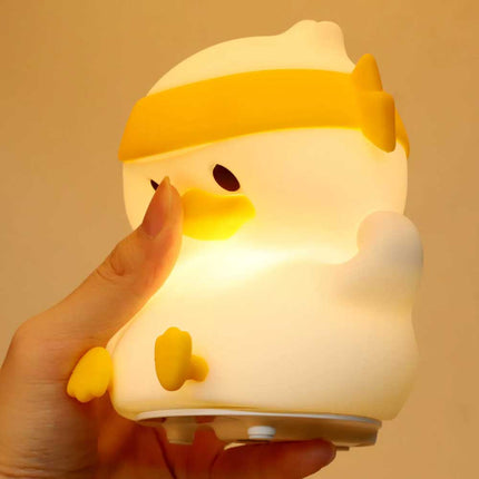 USB Rechargeable Color Changing Duck LED Night Light