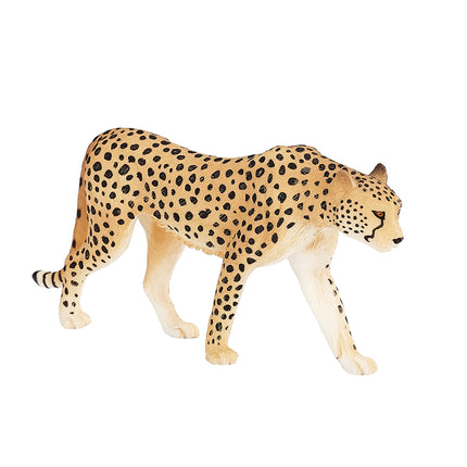 Realistic Cheetah Wild Animal Toy Figure - PVC Plastic Jungle Forest Model