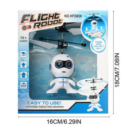 Rechargeable Flying Robot Toys Hand-sensing Induction Airplane Sensor Helicopter