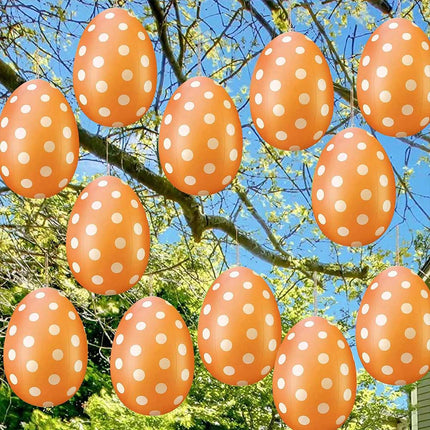 1x RandomColor  Inflatable Easter Egg & Pump Easter Inflatables Outdoor Decor