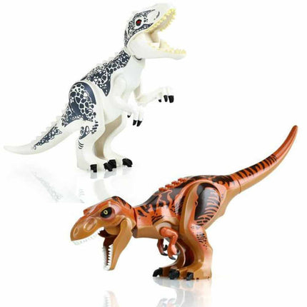 Jurassic Indominus Rex XXL Large Full Size Dinosaur Figure Blocks Fit Toys Sets