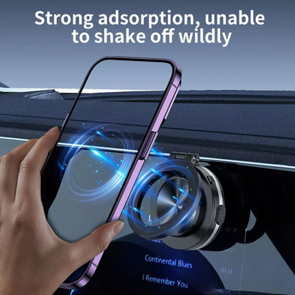 Car Mount Mobile Phone Magnetic Vacuum Adsorption Holder,Suction Cup Phone Mount