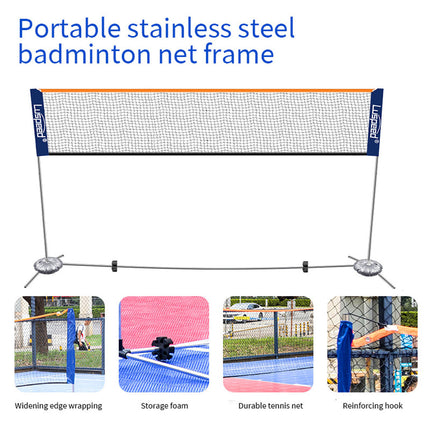 Portable Foldable Badminton Tennis Net - No Stand Included