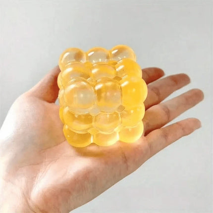 Cube Slow Rebound Squishy Squeeze Toy, Portable Stress Relief Fidget Toy