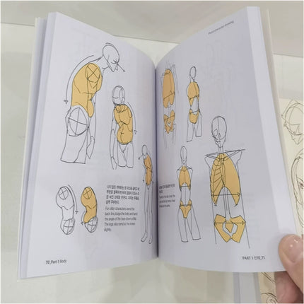 TACO Point Chracters Drawing Set Lezhin Comics Drawing Guide Book