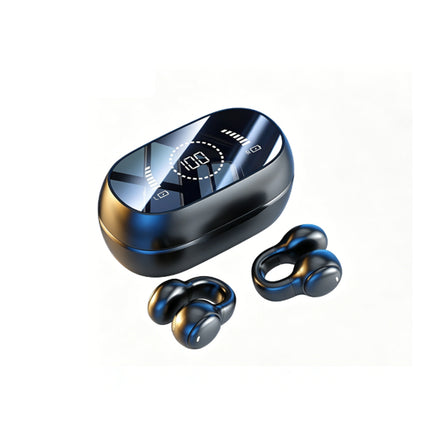 M47 Clip-On Open Ear Wireless Earbuds, Bluetooth Headset for iOS & Android