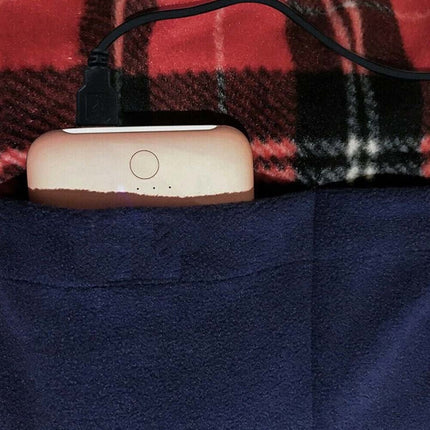 Electric Heated Throw Over Blanket, Warm Washable Fleece, Winter Warming with Switch & Timing Function