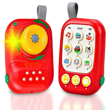 Educational Camera Toy Phone Animal Sounds Music Lights Toddlers Mobile Toy