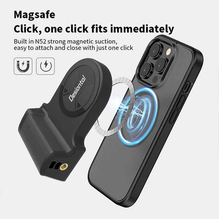 360° Rotatable Magnetic Phone Grip Holder, Universal Selfie Remote Bracket