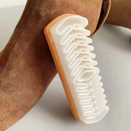 1/2Pack SUEDE CLEANER BRUSH SHOE CARE CLEANER RESTORER SMART BOOTS SHOES JUMP
