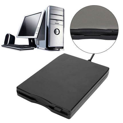 3.5" Mobile Floppy Disk Drive Portable 1.44MB USB FDD External  Reader for PC