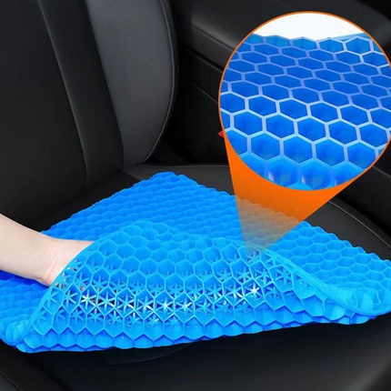 Orthopaedic Gel Seat Cushion Extra thicken For Long Sitting Office Car Chair