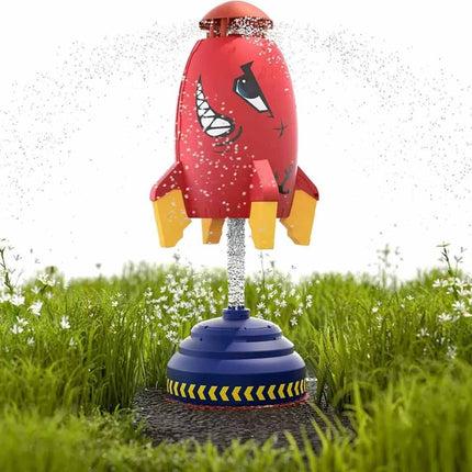 Water Pressure Lift Sprinkler Outdoor for Kids Air Rocket Toys Rocket Launcher