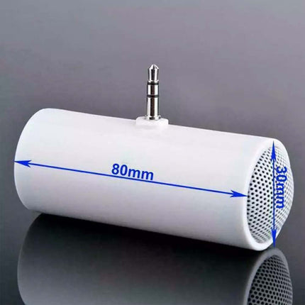 2X Mini Portable Speaker, 3.5mm Aux Line-in, Compatible with Tablets & Smartphones
