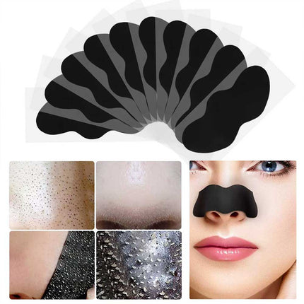50PCS Nose Pore Strips Blackhead Removal Unclog Pores Deep Cleansing Head