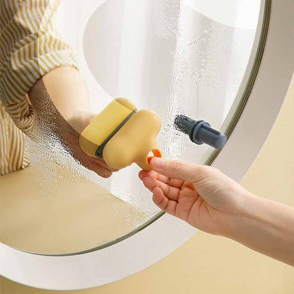 Mini Glass Mirror Squeegee, Compact Efficient Bathroom Cleaning Tool