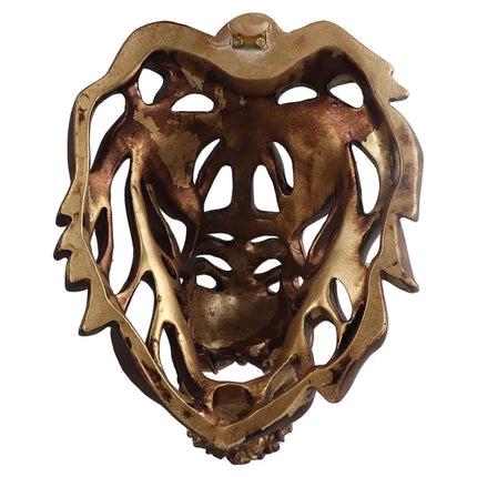 Outdoor Lion Sculptures Wall Art Garden Ornaments Home Decor Accessories Artwork