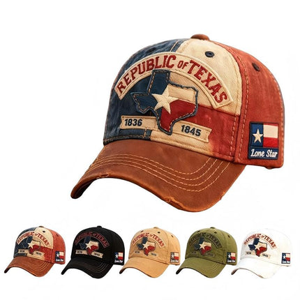Lone Star Legacy Outdoor Sun Protection Embroidered Baseball Cap
